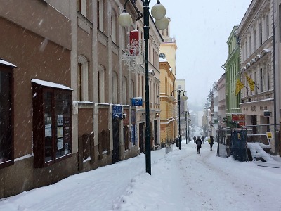 Autor foto:Archiv magistrátu města Jablonec nad Nisou Jablonec od 2. ledna zasypává sníh