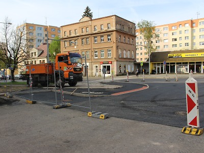 Průjezd z jablonecké ulice Mládí do Palackého je otevřen