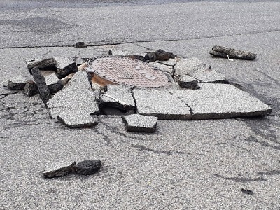 Liják poškodil v Jablonci kanalizaci