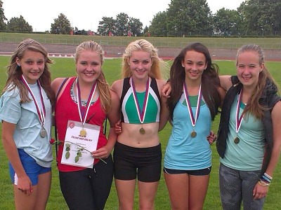 Jablonecké Dračice dobyly atletický Třinec