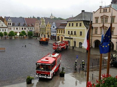 Jablonec pomohl Frýdlantu postiženému velkou vodou
