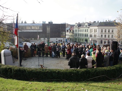 Jablonec nad Nisou si připomněl 17. listopad