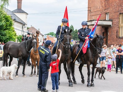 Tradičního setkání Já mám koně 2022 se zúčastnili i policejní koně