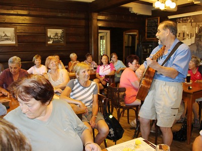 Škrpálníci se vydali na Prezidentskou chatu