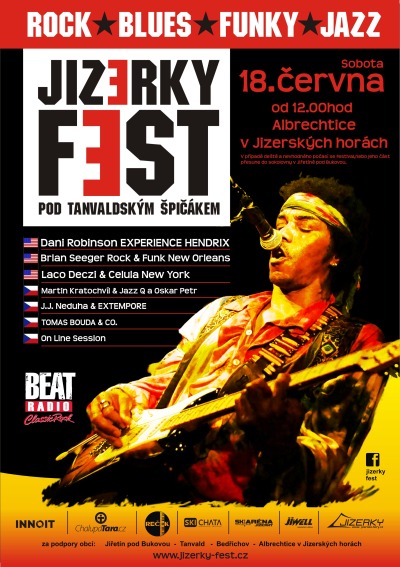 Pod Tanvaldským Špičákem bude znít rock, blues, funky i jazz