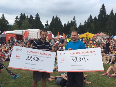 Běžecká Jizerská 50 pomohla handicapovaným z Liberecka