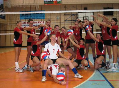 Volejbalové juniorky si připsaly šestnáctou výhru v řadě