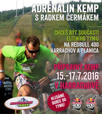 Radek Čermák hledá běžce do týmů pro extrémní závod Red Bull 400