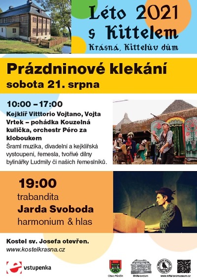 Do Kittelova domu zvou na Prázdninové klekání