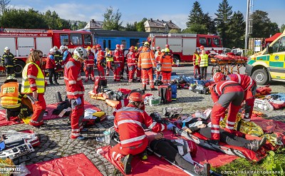 Záchranáři uspořádali třídenní cvičení s polskými kolegy