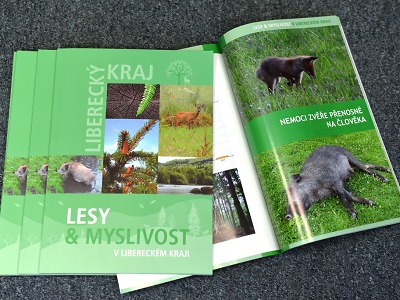 Lesy a myslivost je téma nové publikace, kterou vydal Liberecký kraj