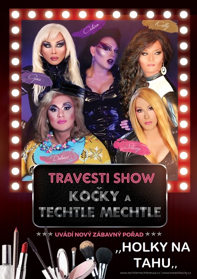 Travesti show Holky na tahu přijíždí i do tanvaldského kina