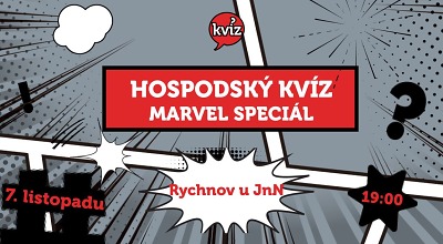 Speciální kvíz o superhrdinech pořádají v rychnovské Besedě