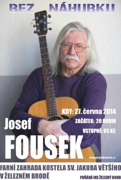 Kostel svatého Jakuba Většího přivítá Josefa Fouska