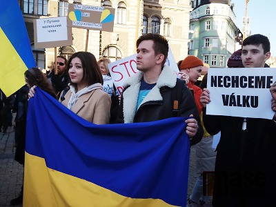 Autor foto:Rudolf Kožený Obrazem: Liberec podpořil koncertem Ukrajinu