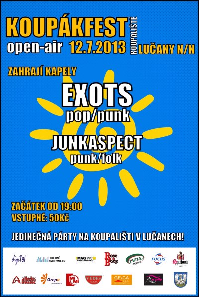 V Lučanech pořádají první ročník akce Koupákfest