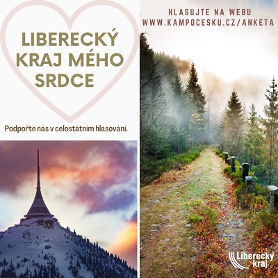 Autor foto:Archiv KÚ Libereckého kraje V anketě Kraj mého srdce lze Liberecký kraj podpořit do konce února