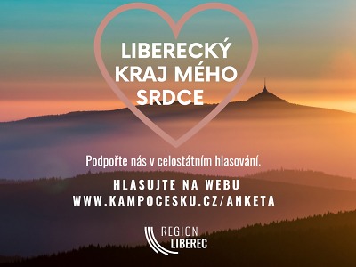 V anketě Kraj mého srdce lze Liberecký kraj podpořit do konce února