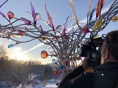 Křišťálové údolí láká novináře z celého světa, natáčeli zde i Francouzi