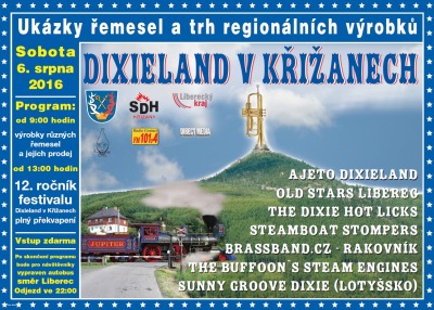 Křižany opět rozezní tradiční festival dixielandů