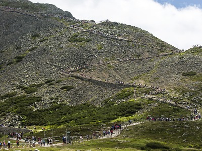 Jaká byla návštěvnost prvního prázdninového víkendu v Krkonoších?
