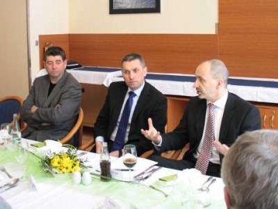 Jablonec navštívil ministr průmyslu a obchodu Martin Kuba