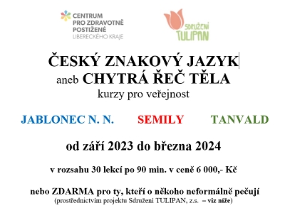 Autor foto:Archiv CZP LK Otevírají nové kurzy znakového jazyka pro veřejnost