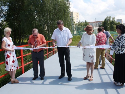 Lávka v ulici Želivského je opět otevřená