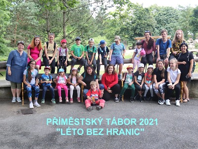 Tábor nejen pro neslyšící děti měl letos název Léto bez hranic