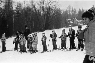 Běžkování má v Loužnici velkou tradici, jedna z místních se dostala i na olympiádu