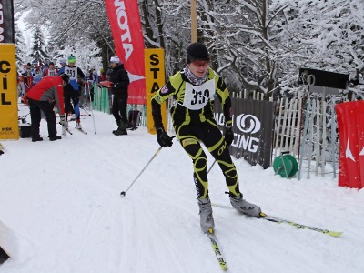 Lyžaři zahájili na Benecku krajský pohár