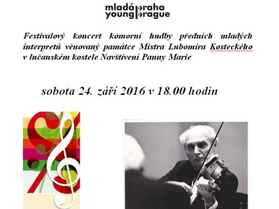Do lučanského kostela se vrací hudební festival Mladá Praha