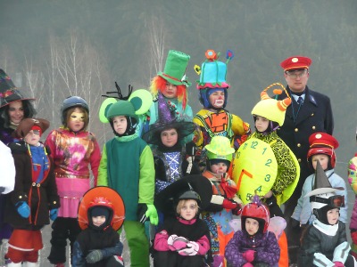 Obrazem: Čtvrtý Maškarní rej na lyžích v Tanvaldě