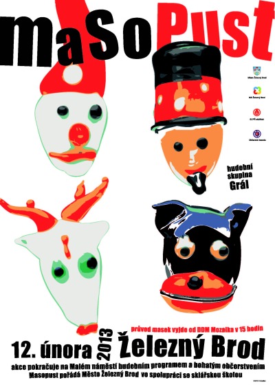 Masopust pořádají také v Železném Brodě