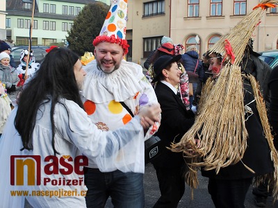 Komenského náměstí v Semilech i v roce 2018 oživil masopust