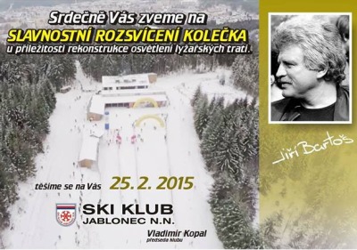 Při Memoriálu Jirky Bartoše slavnostně rozsvítí lyžařské tratě