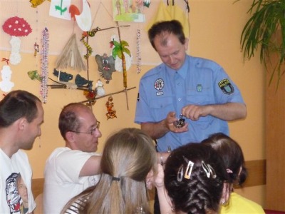 Strážníci navštívili Centrum denních služeb