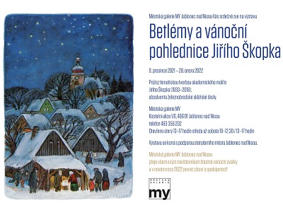 V jablonecké galerii MY najdete vánoční výstavu betlémů a pohlednic