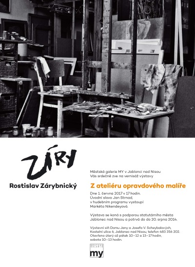 Městská galerie MY ukáže práce malíře Rostislava Zárybnického