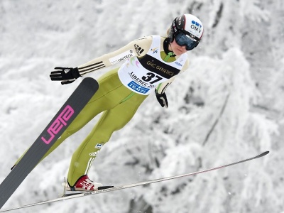 Michaela Doleželová si na Ještědu doskočila pro osmé místo