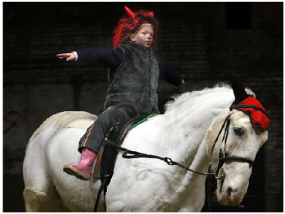 Mikulášská nadílka v jízdárně