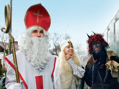 Parním vlakem na opožděnou mikulášskou nadílku do Křižan