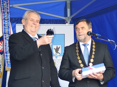 Obrazem: Návštěva prezidenta Zemana v Železném Brodě