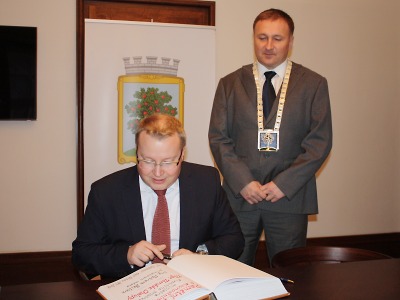 Ministr životního prostředí Tomáš Chalupa navštívil Jablonec