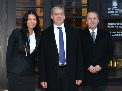 Ministr Jiří Dientsbier navštívil Jablonec