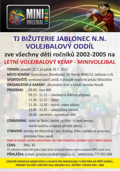 Nábor mladých volejbalistů