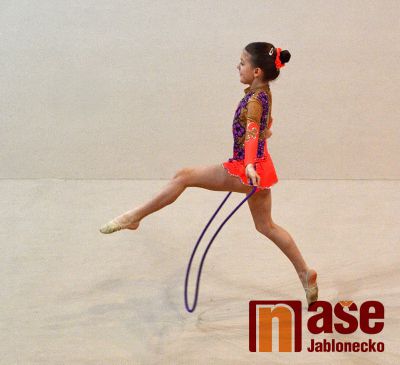 Úspěch nejmladších moderních gymnastek v Jihlavě
