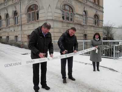 Most v Jánské ulici v Jablonci je nový a opět průjezdný