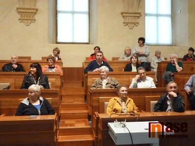 Albrechtičtí občané navštívili v senátu Jaroslava Zemana