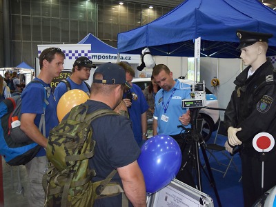 Městská policie Jablonec se prezentovala v Brně